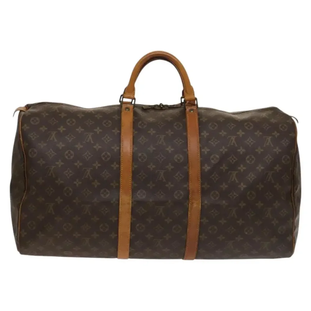 LOUIS VUITTON Monogram Keepall 60 Boston Bag M41422